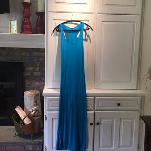 Turquoise maxi dress